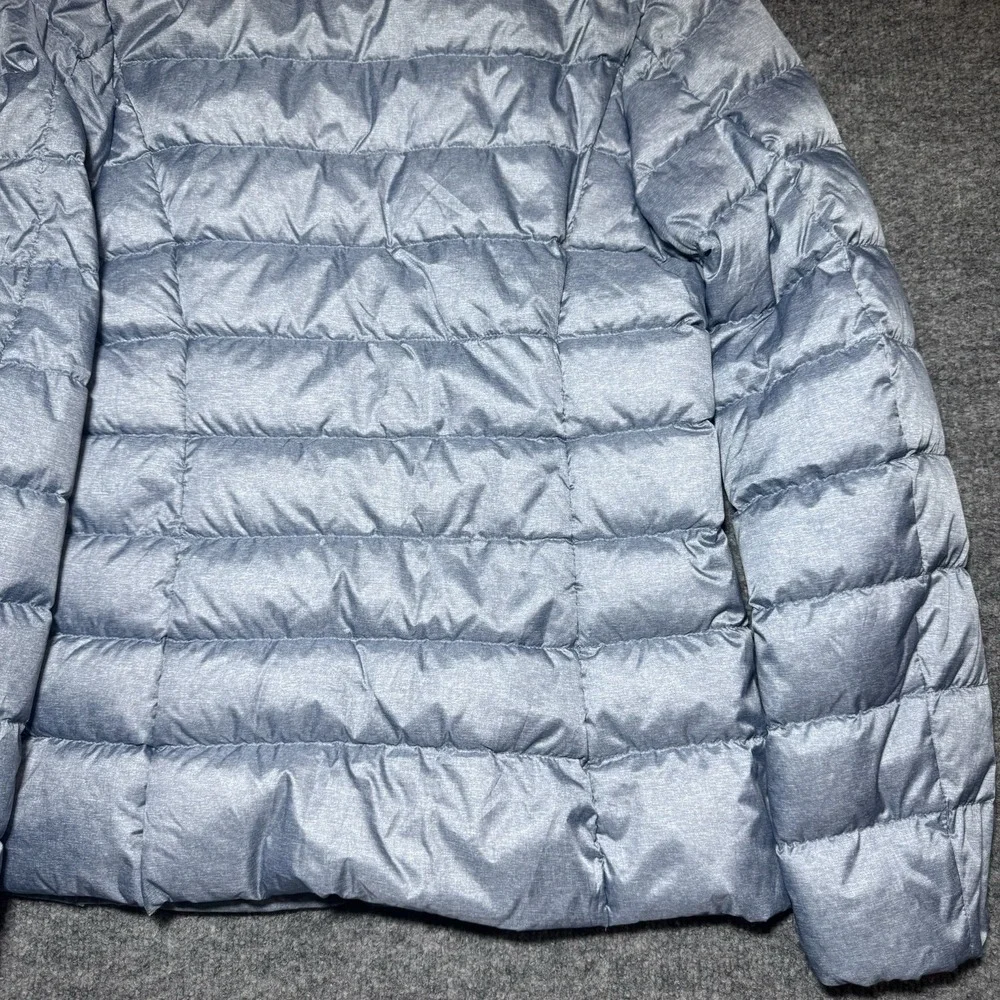 Eddie Bauer Down EB650 Jacket Women's XS‎ Puffer Packable Warm Silver Gray